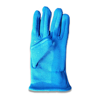 Guantes de punto de algodón de seguridad para la protección de manos