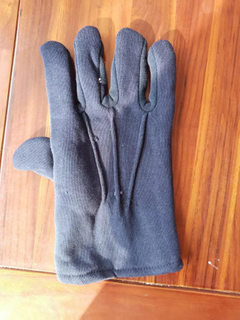 Guantes de trabajo manual de algodón de seguridad para jardinería de protección laboral de punto para hombres y mujeres baratos de alta calidad