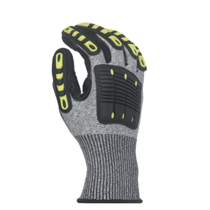 Guantes de trabajo de seguridad para trabajo pesado, antiimpacto, resistentes a los cortes, calibre 13 TPR