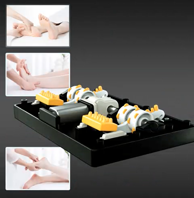 Masajeador de pies y piernas Máquina profesional de masajeador de circulación sanguínea de pies con vibración