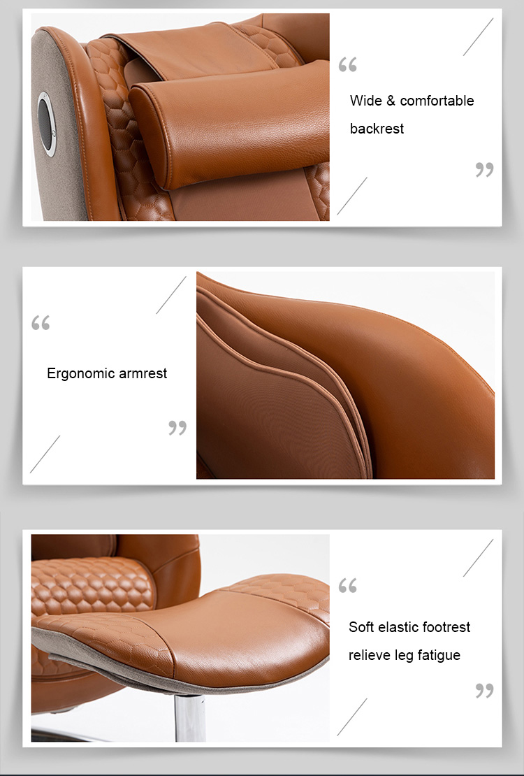 Sofá de masaje reclinable de microfibra columpio de lujo 2022, sofá de masaje de estilo moderno para un solo hogar, sofá de masaje para aliviar la fatiga con reproductor de música